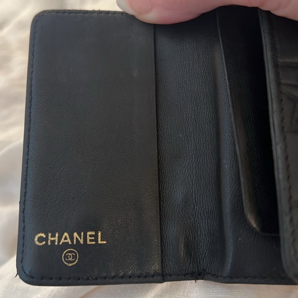 Chanel Precious Symbols Quilted Chocolate Bar Key Holder Case Black Lambskin - Picture 6 of 14